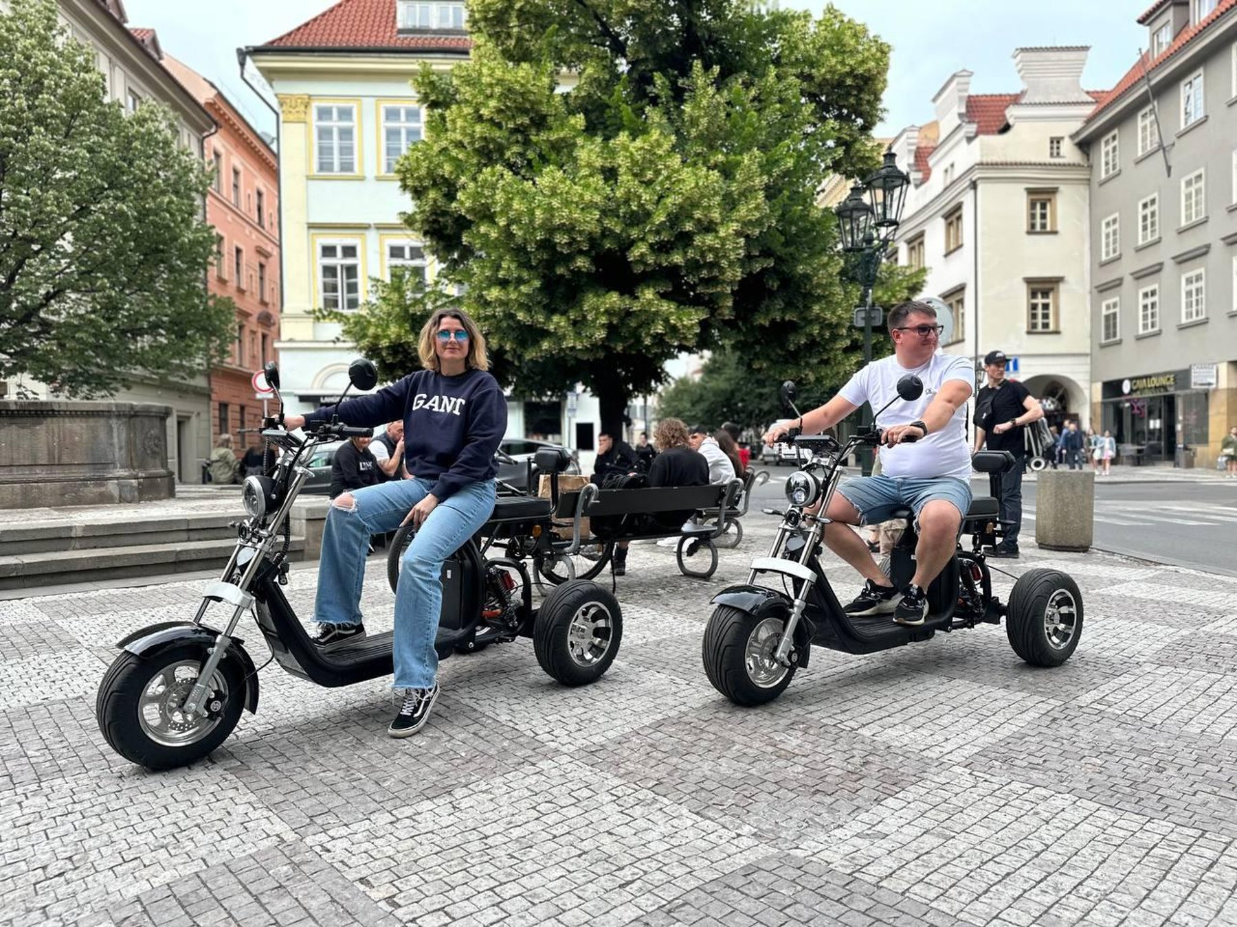 Prag: FUN-TRIKE-Tour mit Guide