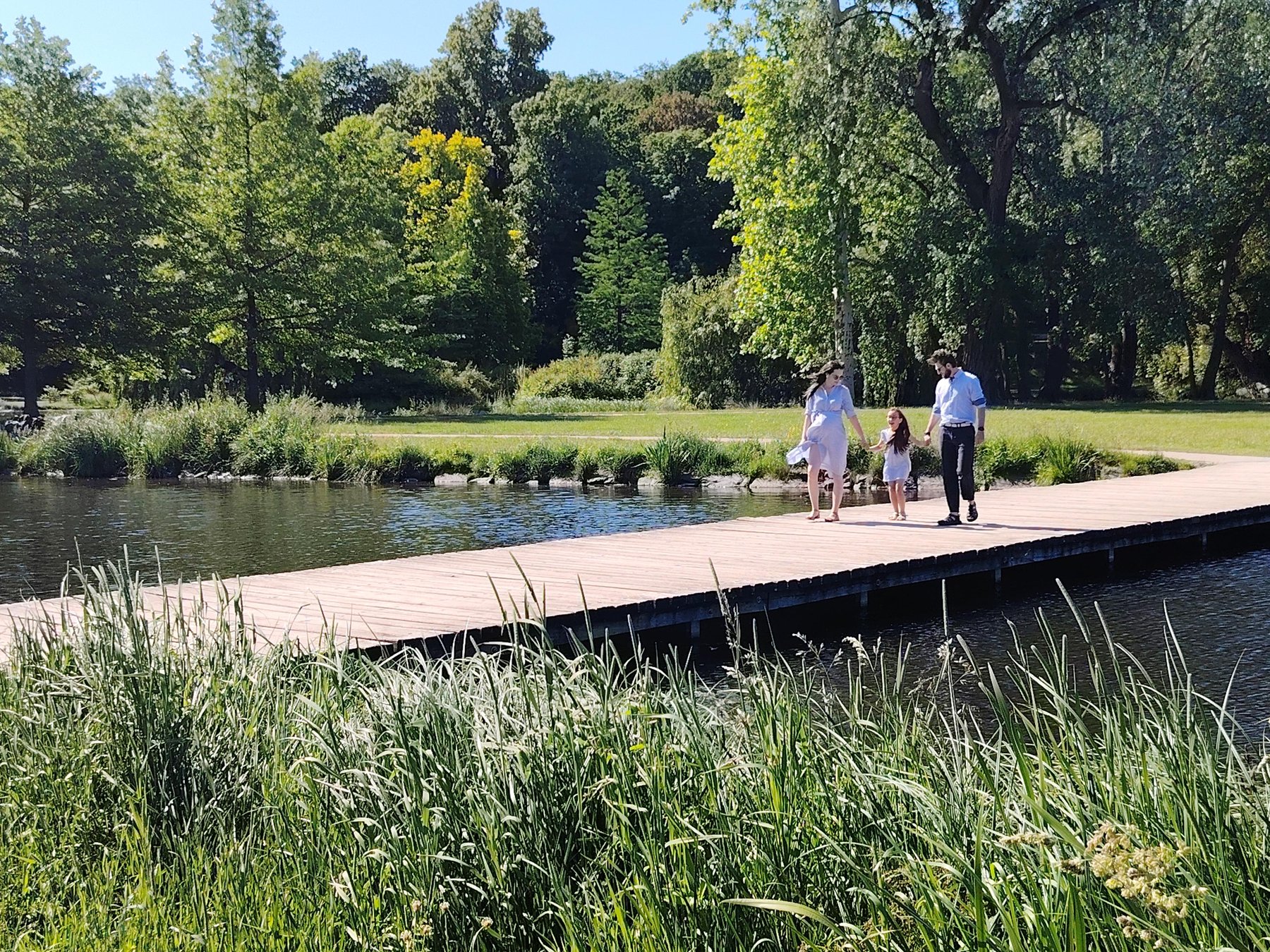 In Prag Stromovka Park Wildtier- und Geschichts-Rundgang