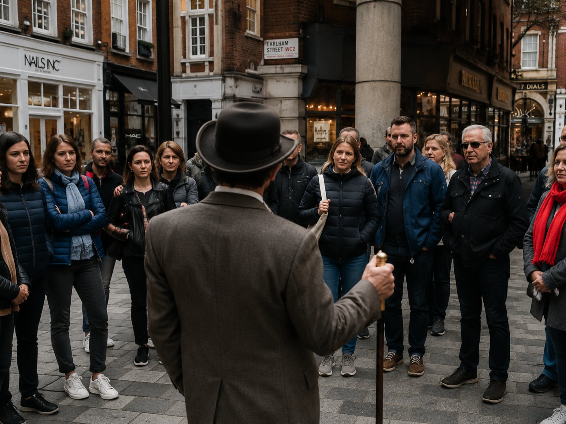 In LondonAgatha Christie Rundgang mit Kaffee & Quiz