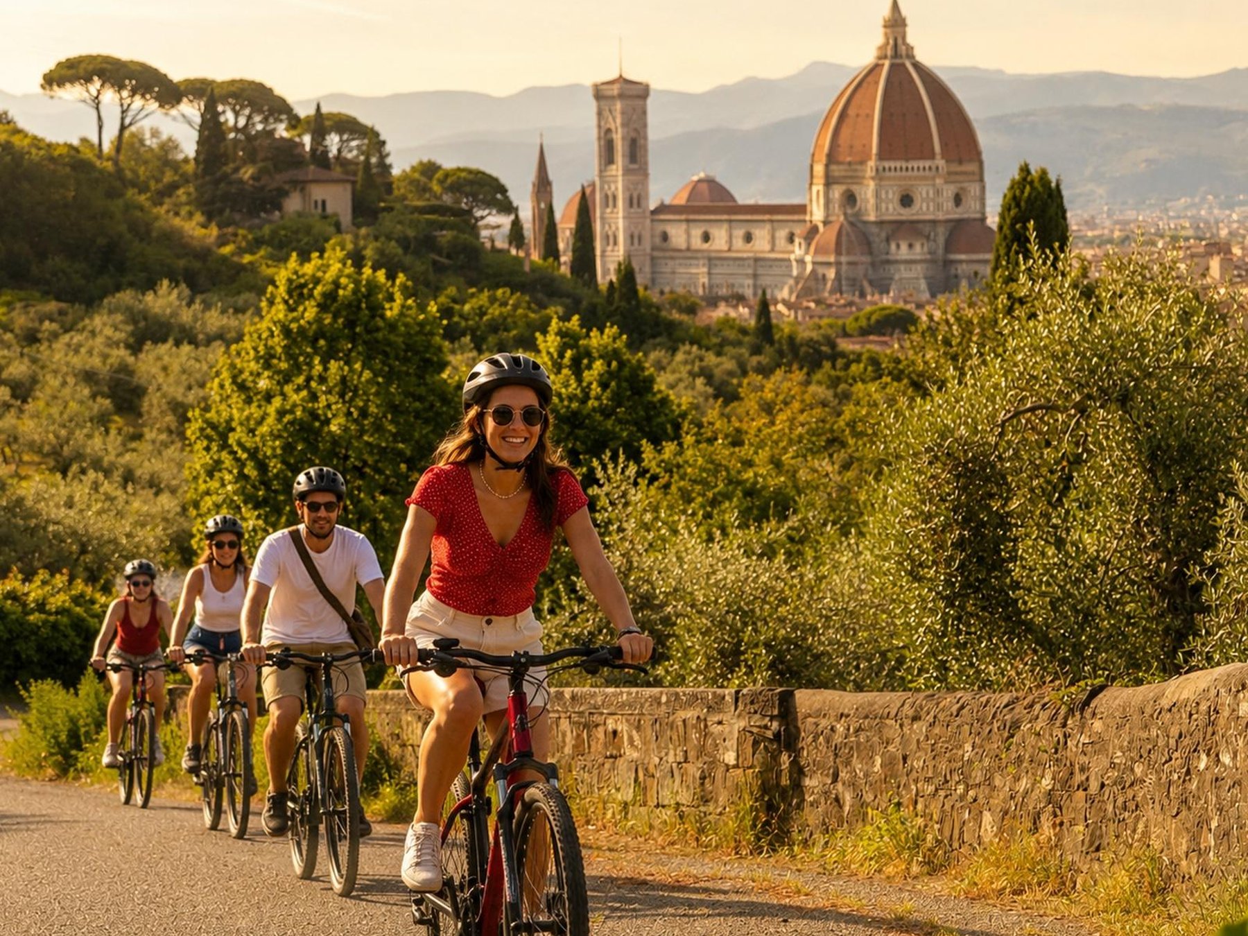 Florenz: E-Bike-Tour durch die Landschaft, über Hügel und zu historischen VillenDeutsch