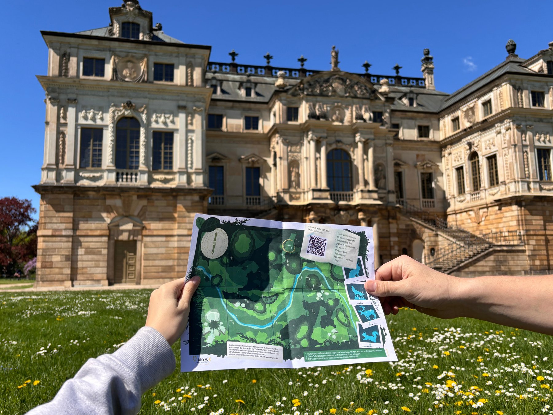 In Dresden: „Der Wunderwald“ – Mobile Schnitzeljagd durch den Großen Garten
