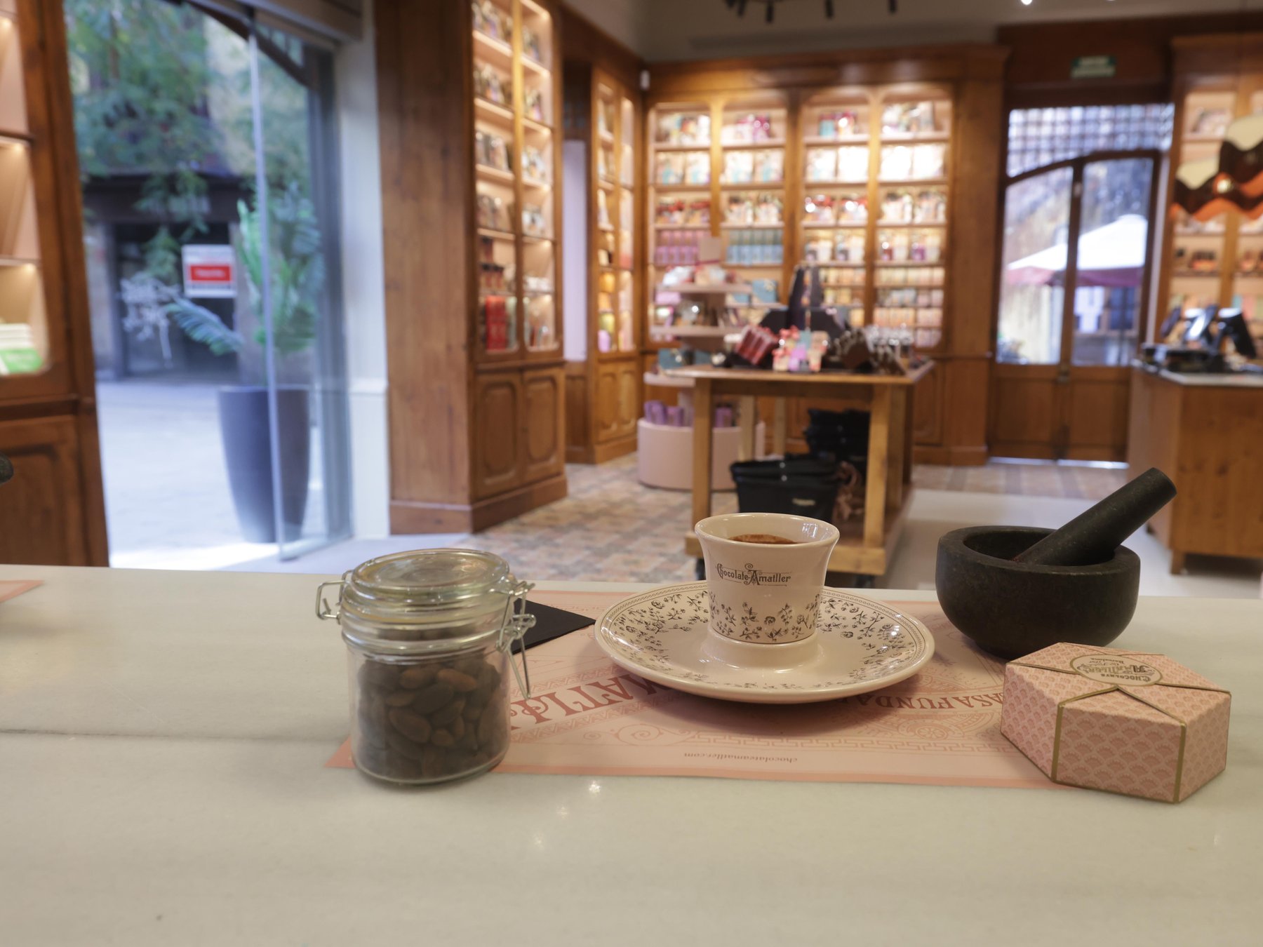 Barcelona & Chocolate Amatller Geschichte und Kultur + Aktivität und Essensverkostung