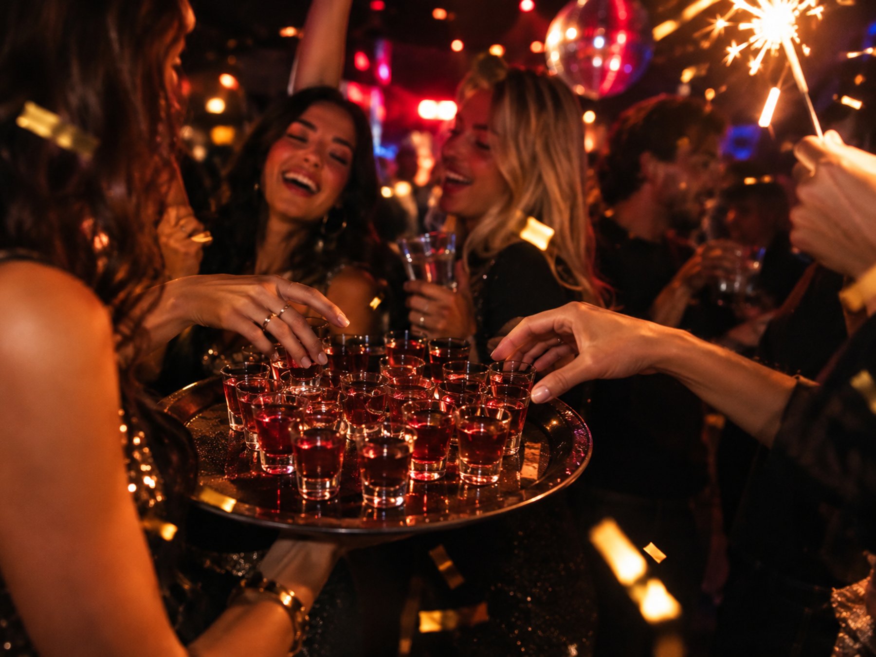 Silvester-Kneipentour-Party und VIP-Club-Eintritt