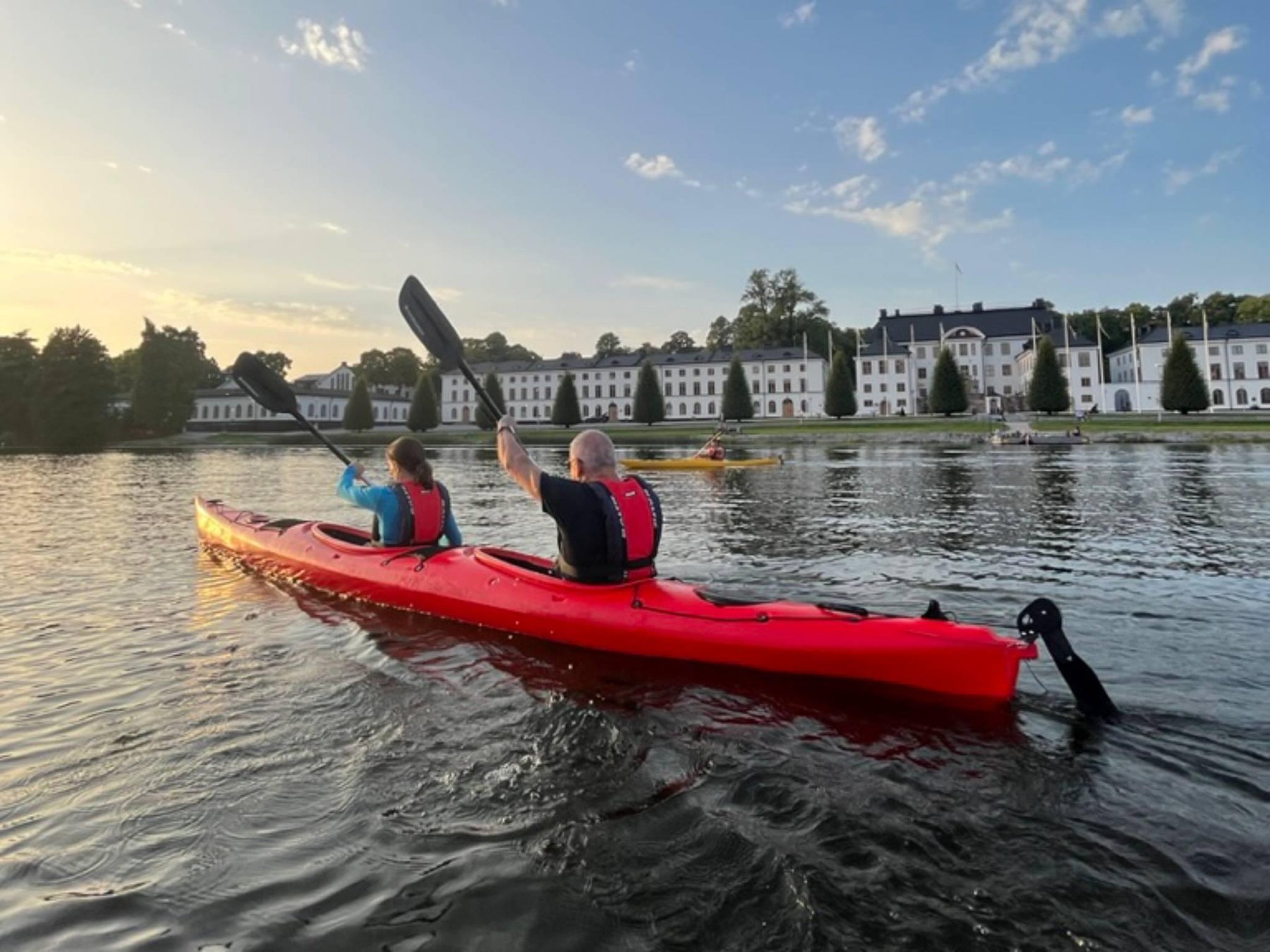 Sunset Kayak Tour in the City + Swedish Fika