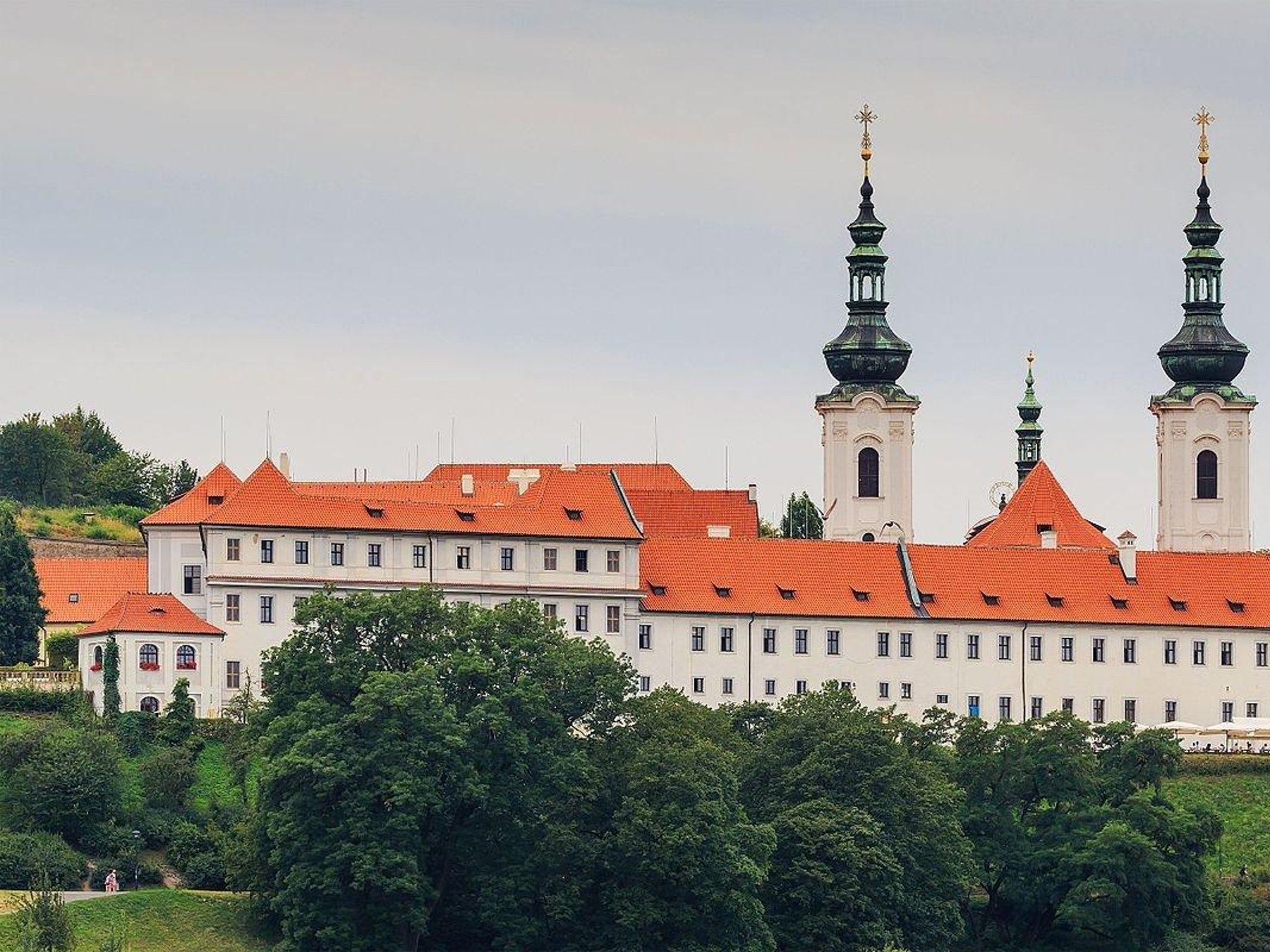 Prag Privates Strahov Kloster Bibliothek und Kunstgalerie Erlebnis