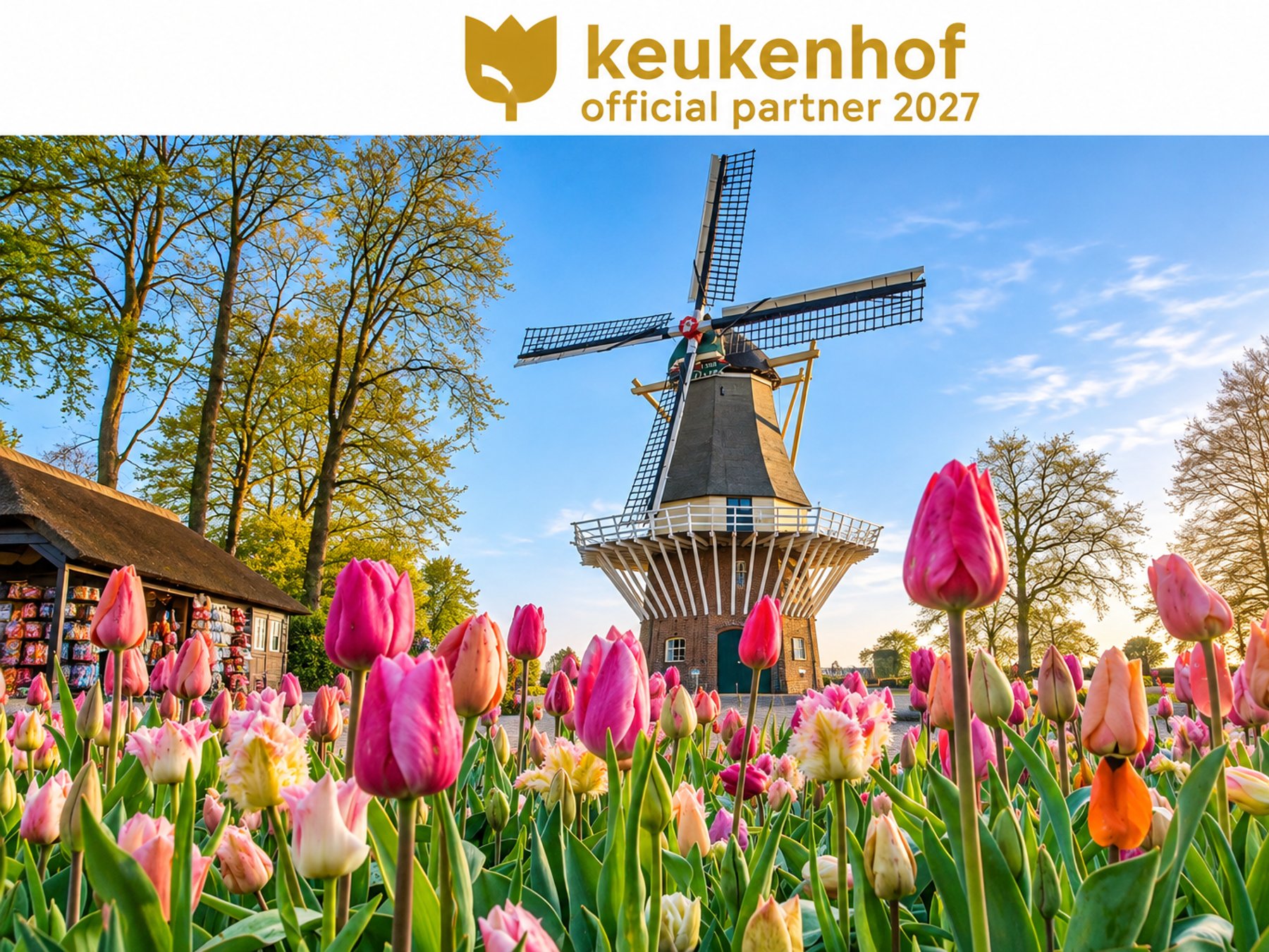 Amsterdam Schiphol Flughafen-Shuttlebus nach Keukenhof & Eintritt