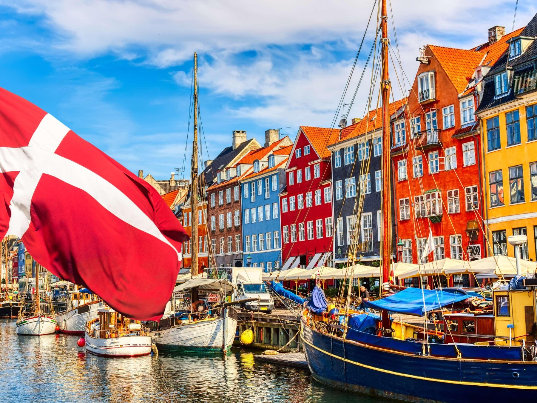 Kopenhagen Stadt, Altstadt, Nyhavn, Architektur Rundgang