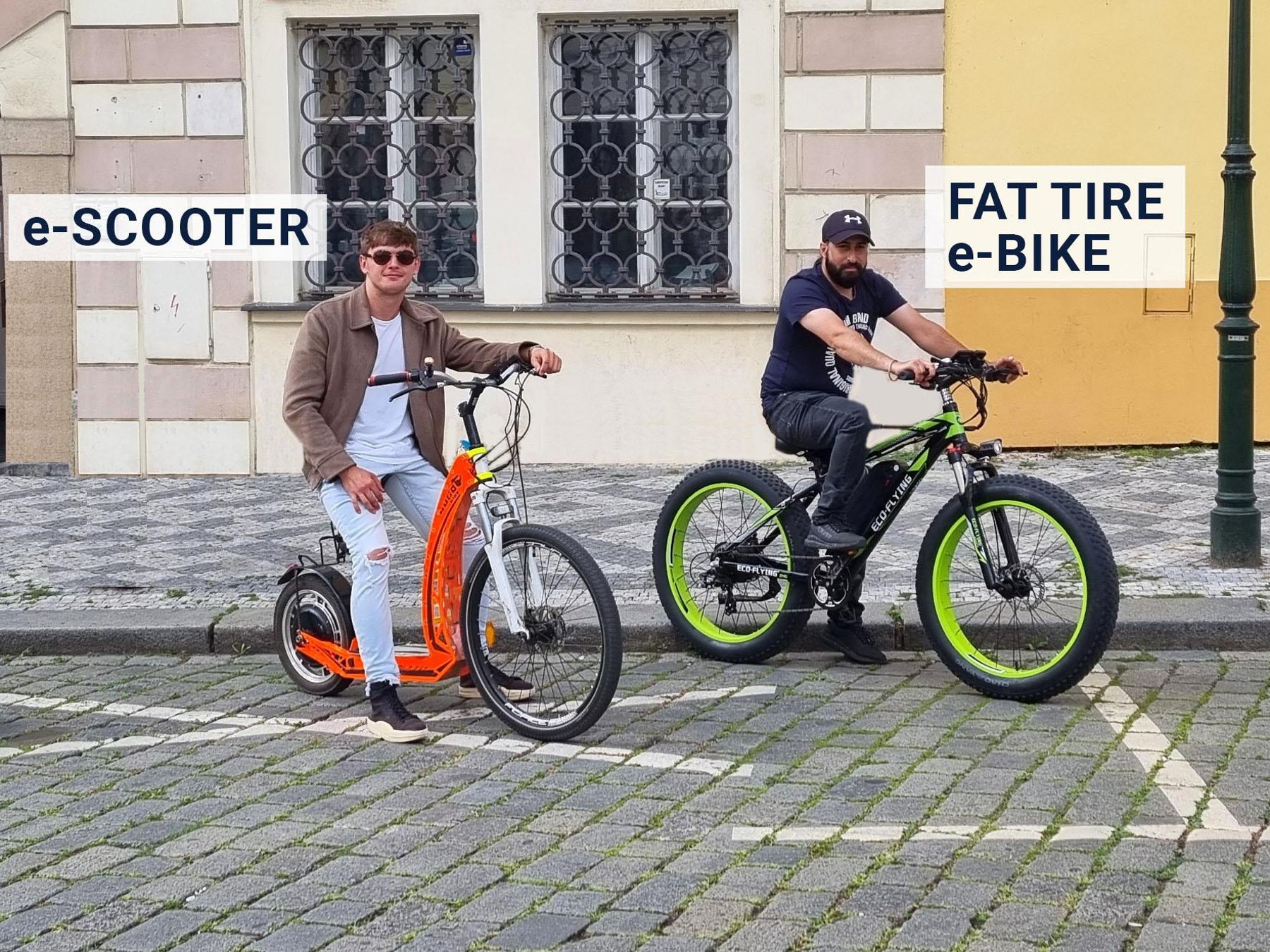 Prag: Altstadt: Geführte Tour mit E-Scootern
