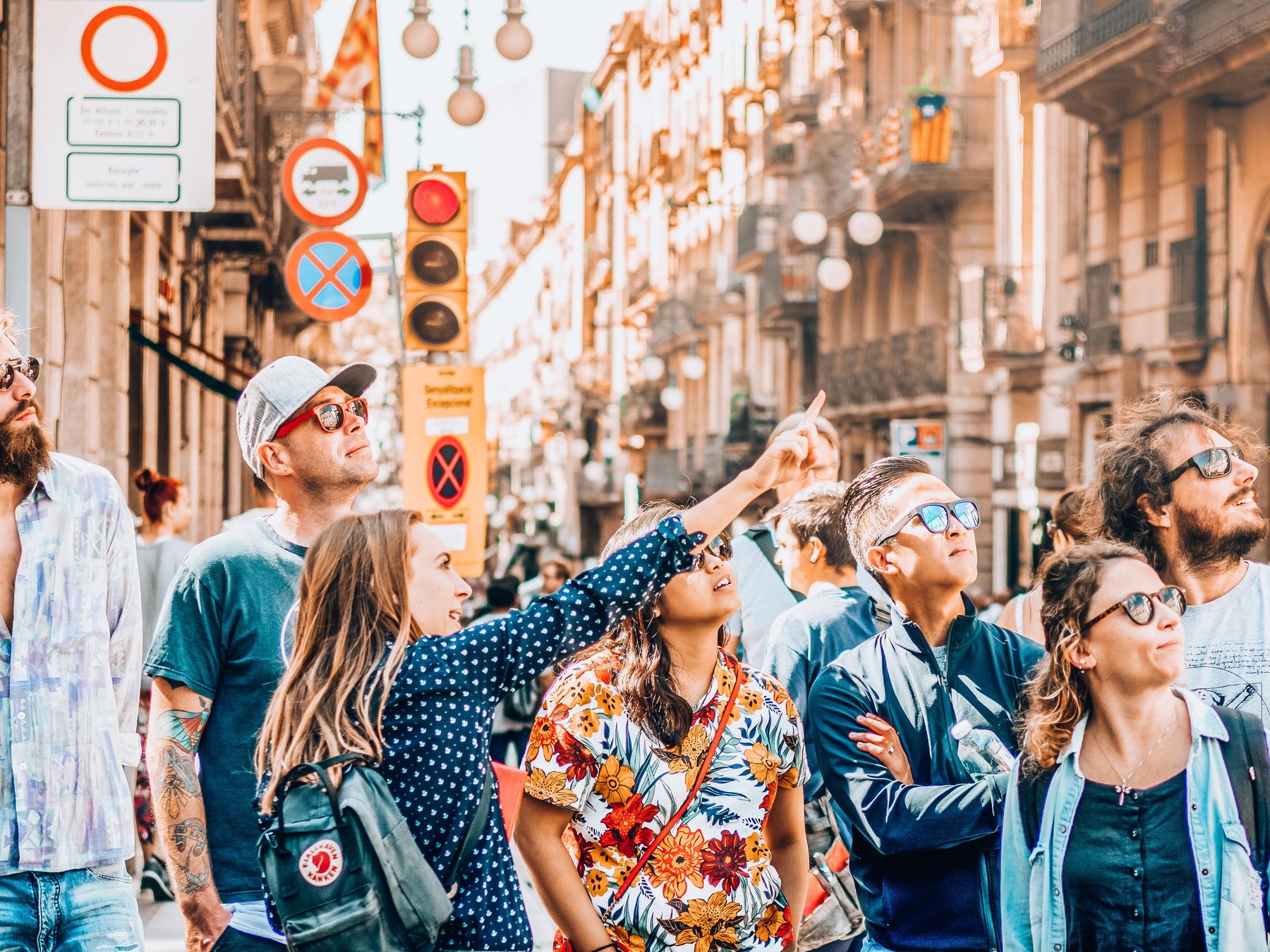 In Barcelona Einführung in den Gotisches Viertel Rundgang