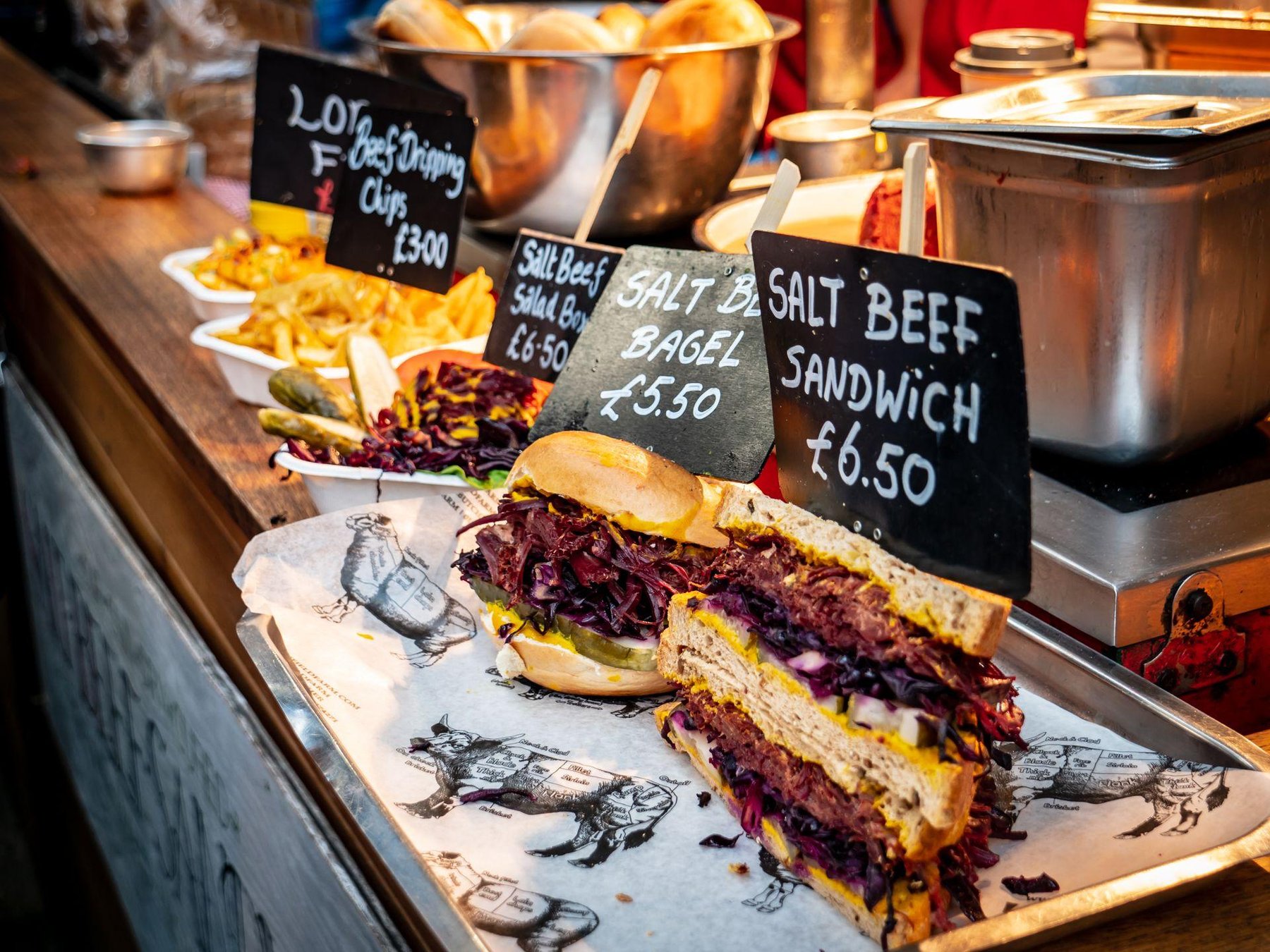 London: Camden Market & Southbank Geführte Bike & Food Tour