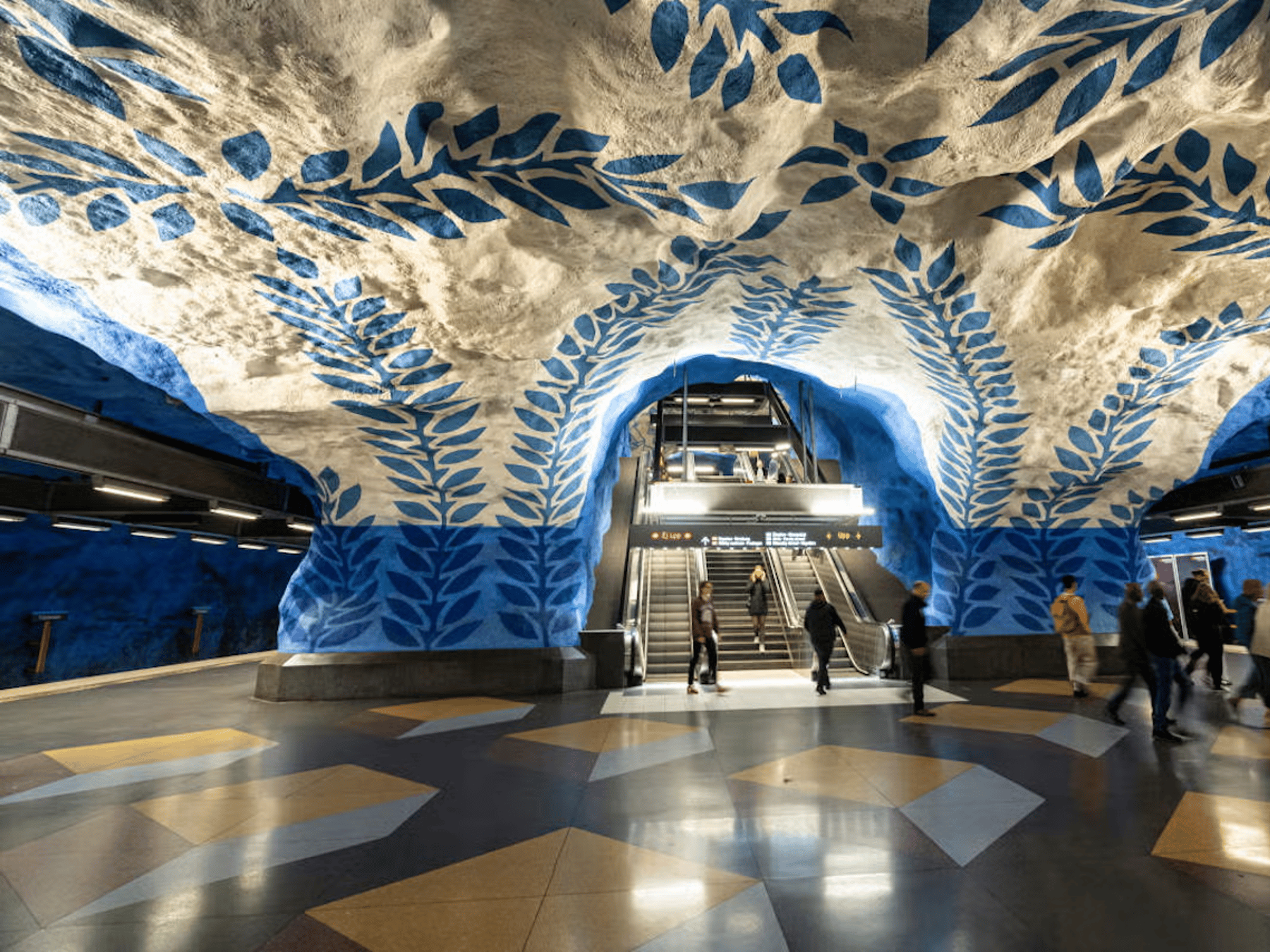 Stockholm U-Bahn-Tour