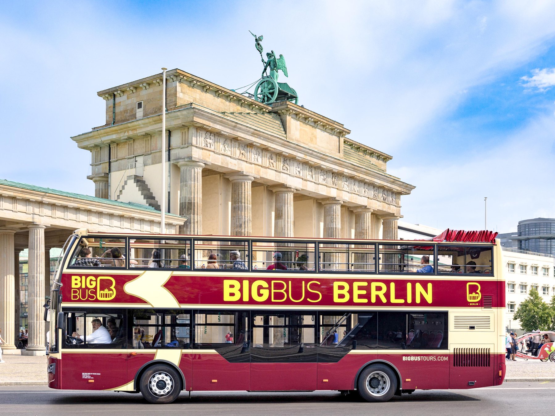 Berlin: Big Bus Hop-On/Hop-Off-Tour mit optionaler Bootsfahrt