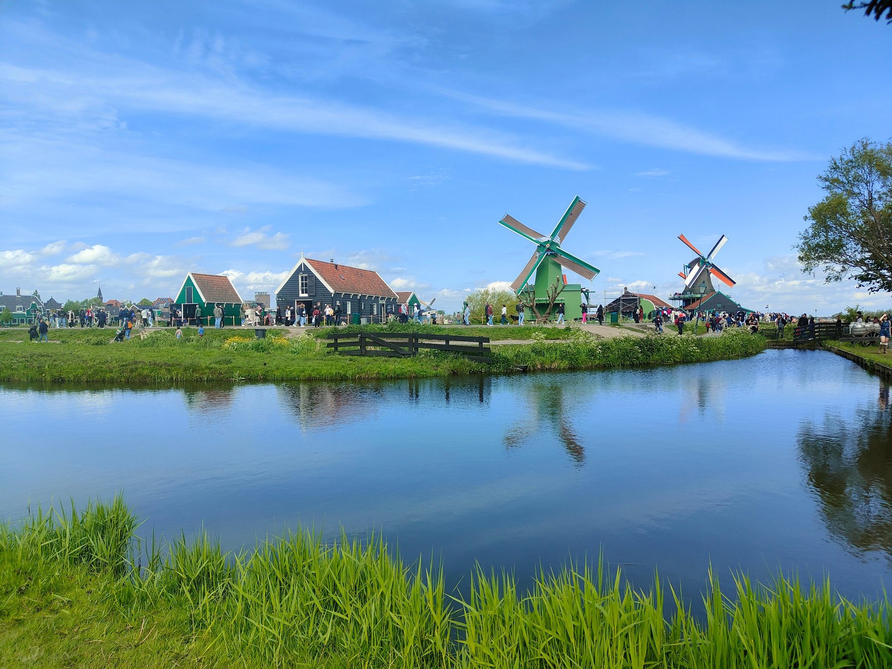Ausflug von Amsterdam zu den Windmühlen von Zaanse Schans