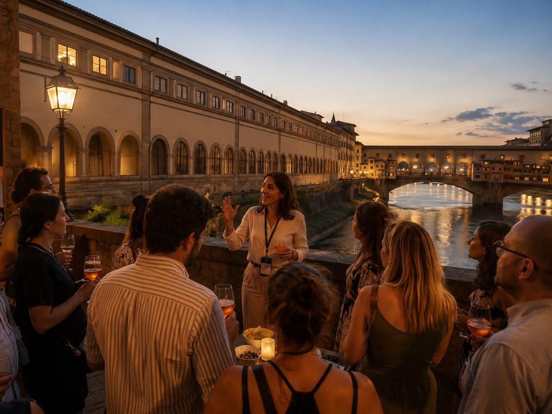 Eintrittskarte für die Uffizien + den VasarikorridorDeutsch