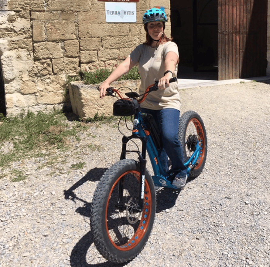 Domaine GUINAND : oeno rando en trottinettes électriques