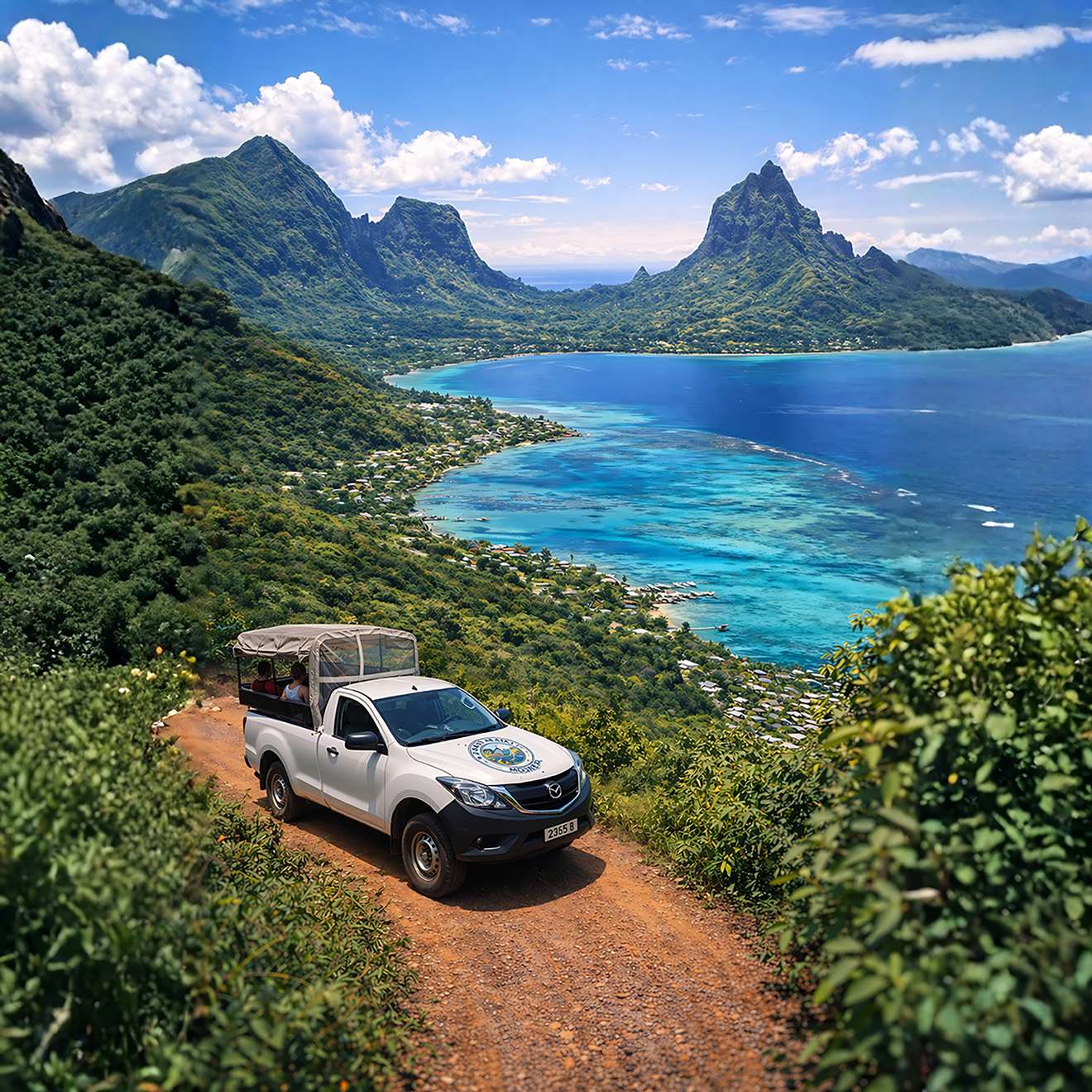 Moorea: 4WD island viewpoints