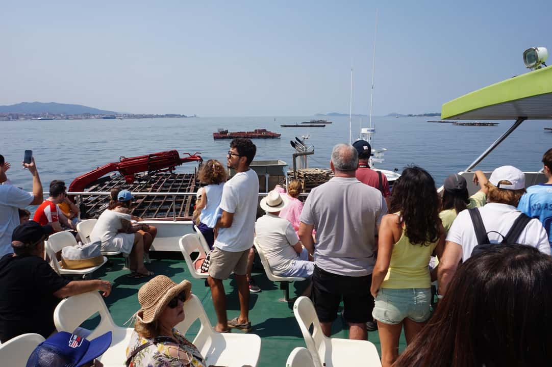 Ruta del mejillón en Vigo. Paseo en barco y degustación