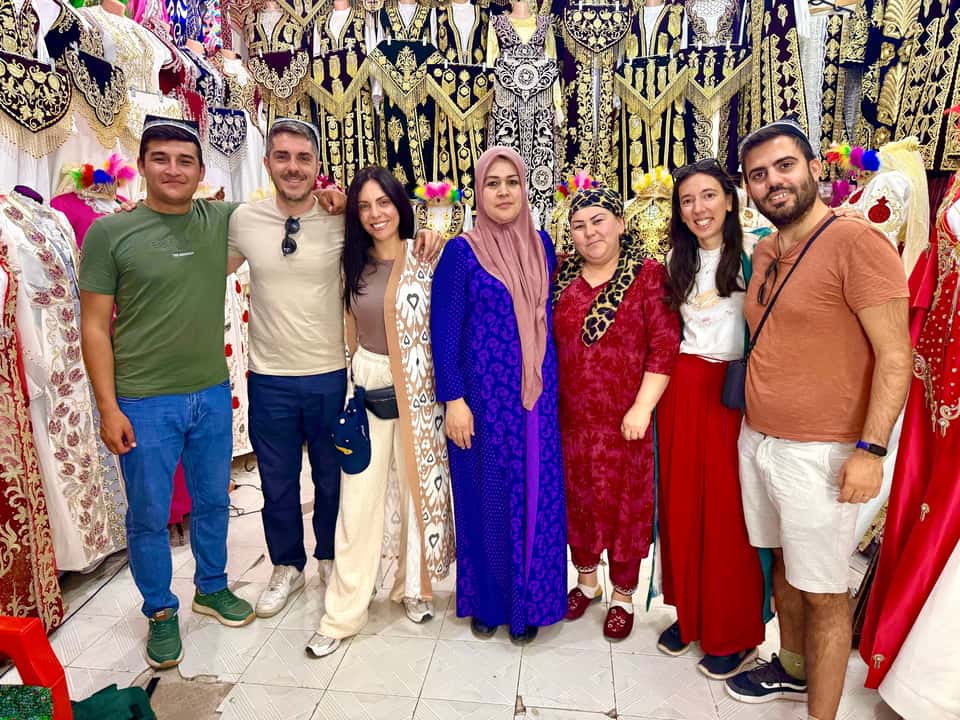 Urgut Bazaar, Chor Chinor Garden and mountain scenery on a day trip from Samarkand