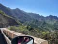 Anaga road viewpoint, mirror in frame