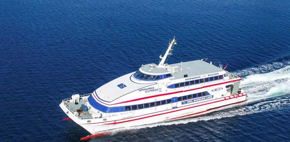 Fast catamaran from Bodrum to Leros