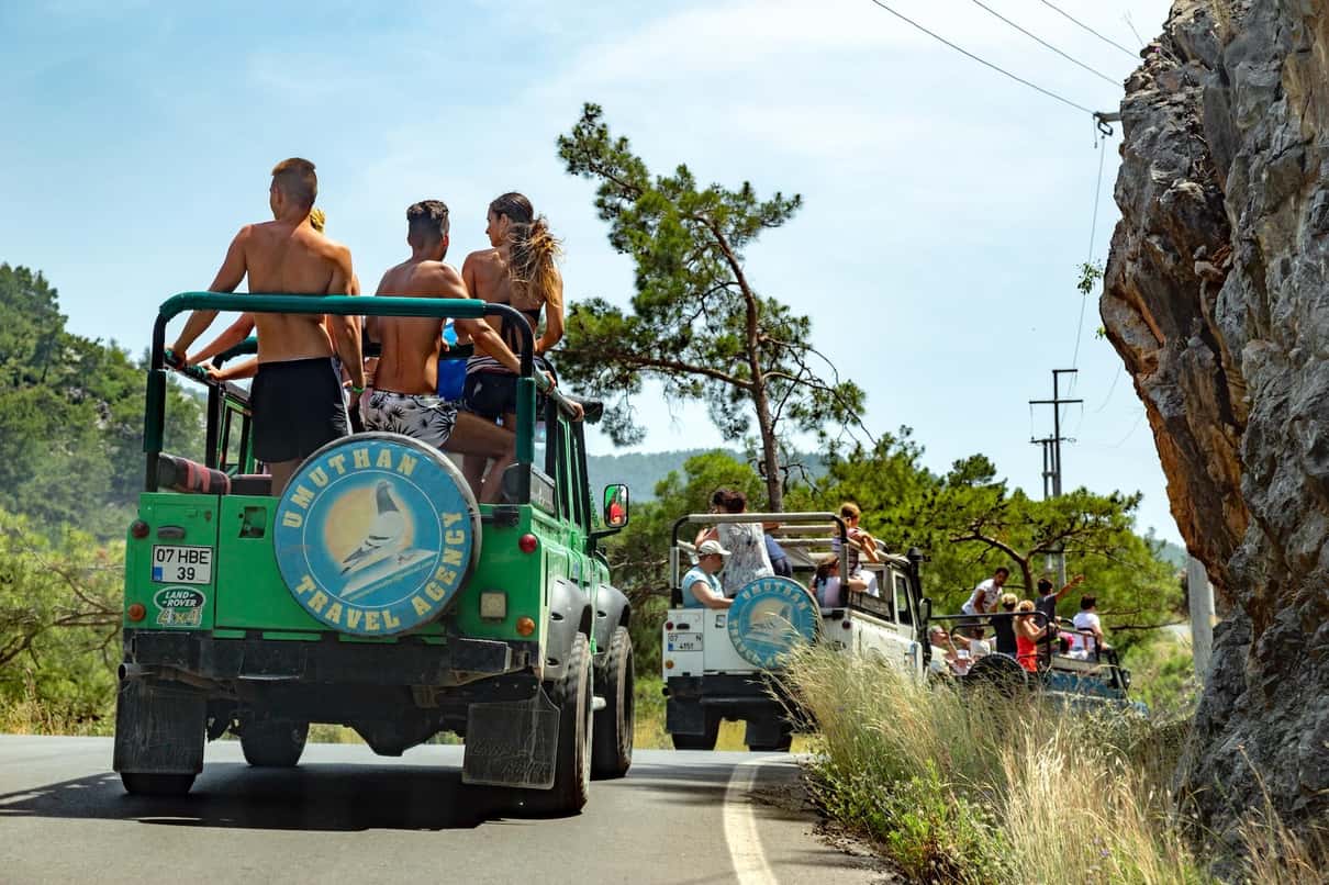 Kemer: Jeep Safari Tour with Lunch at Riverside 1