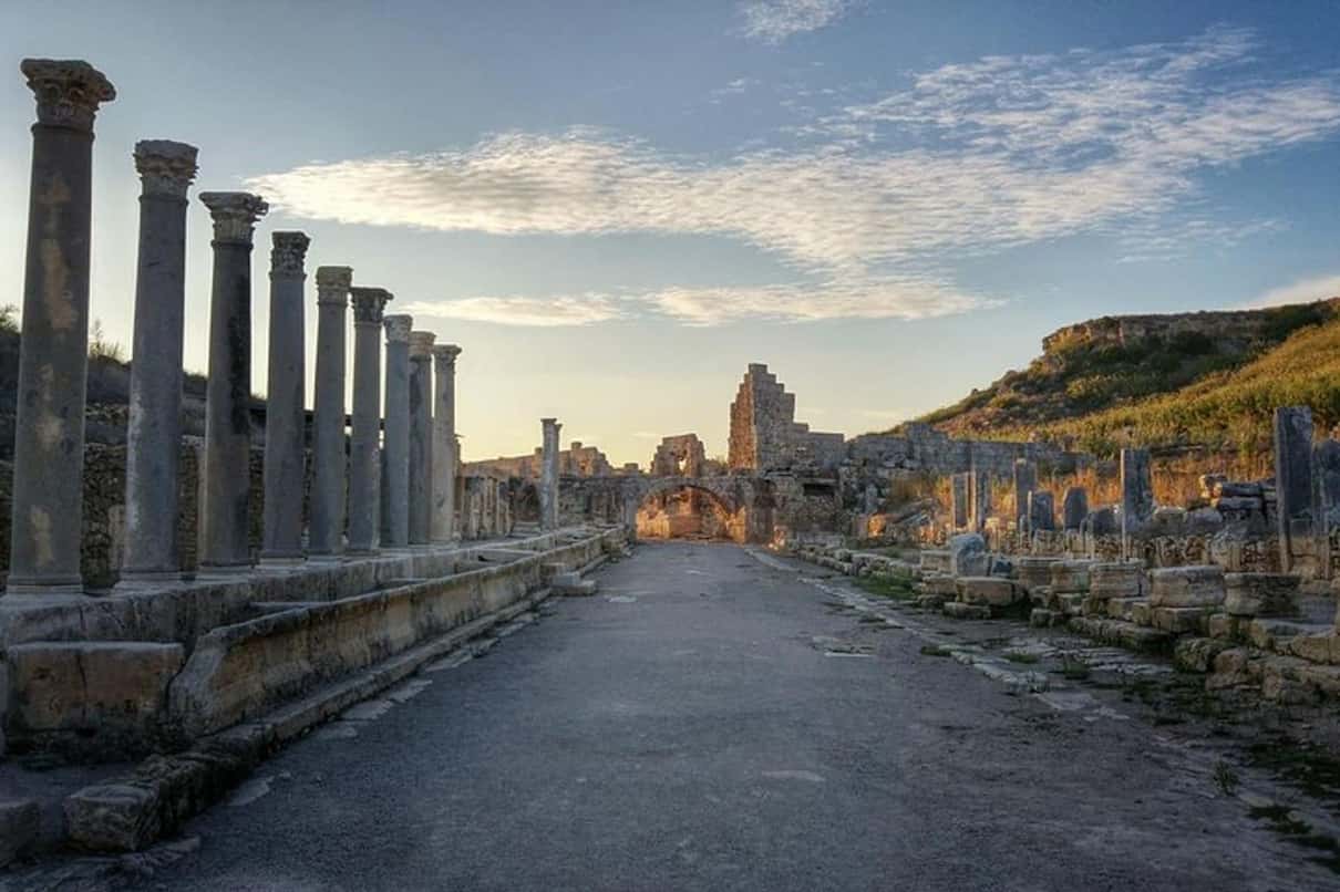 Antalya: Perge Aspendos Side Guided Tour with Waterfall 1
