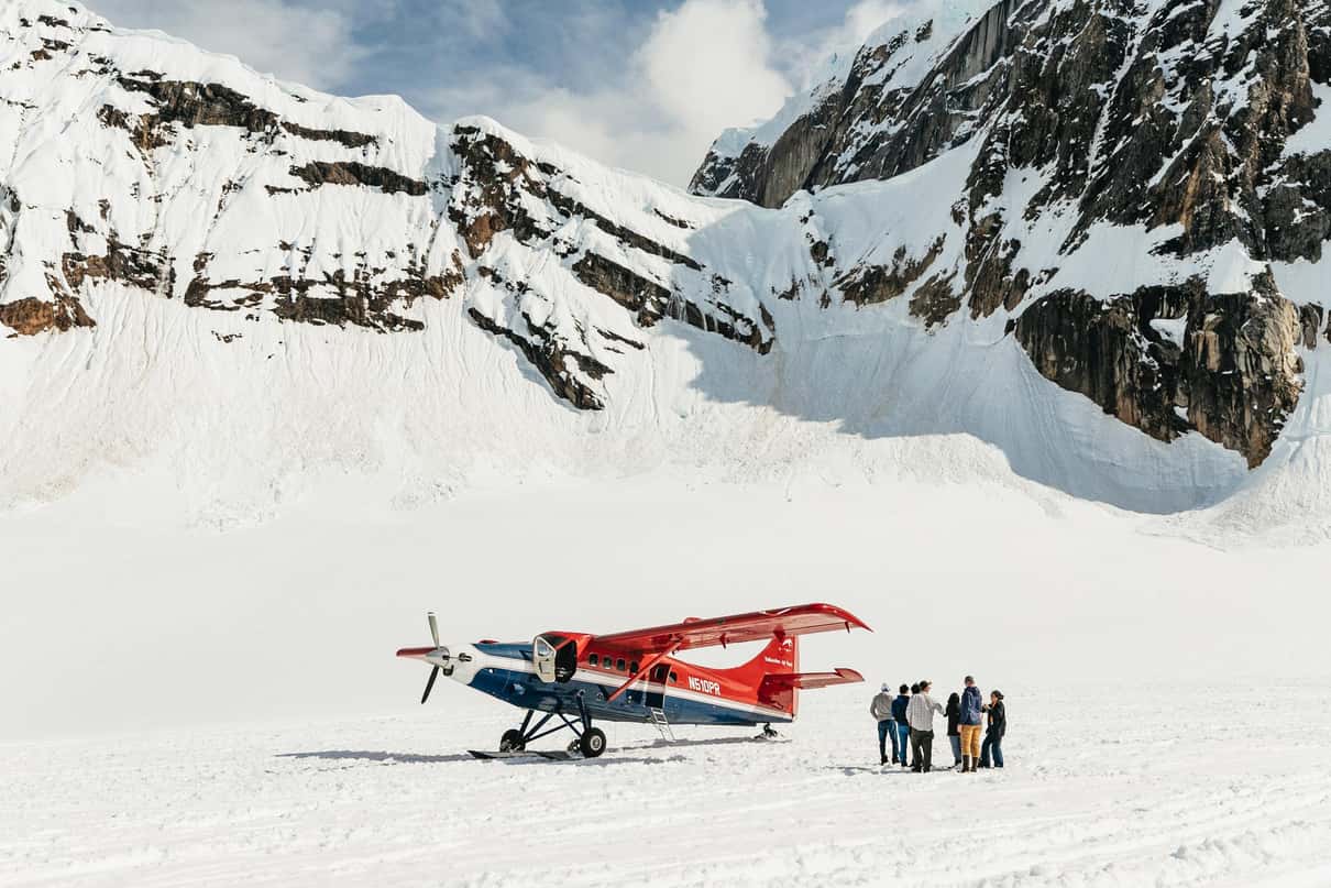 Talkeetna Air Taxi Grand Denali Flight over the Alaska Range