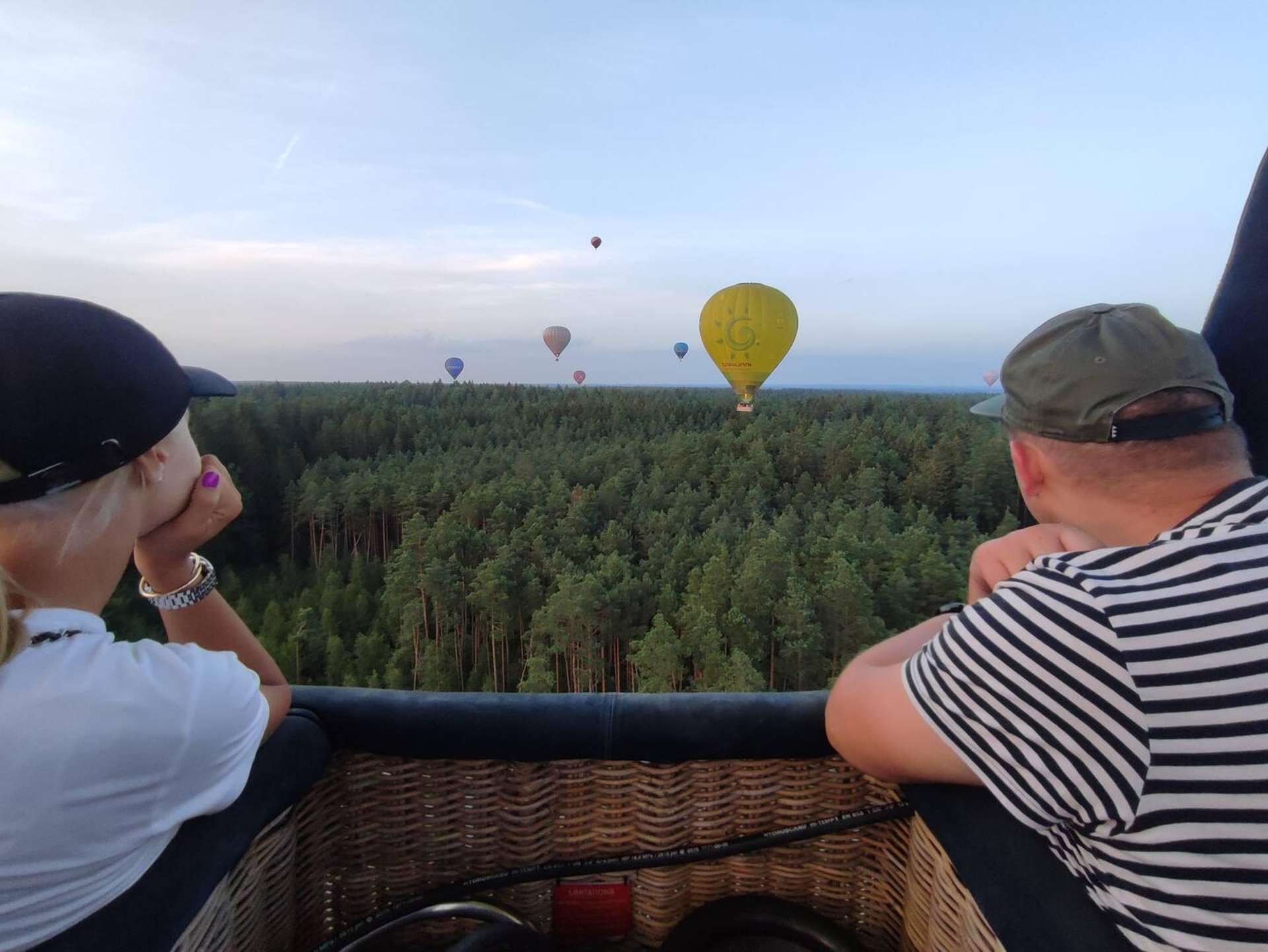 Vol en montgolfière en Lituanie