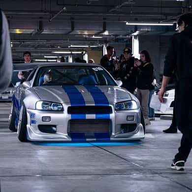 Tokyo JDM Night Tour Daikoku PA Car Meet Speed Highway Run — photo 3