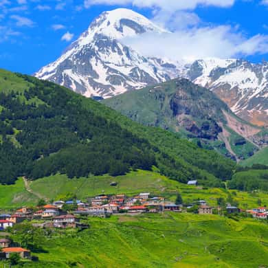 Tbilisi: wycieczka 1-dniowa do Kazbegi, Gudauri, Gergeti i Ananuri