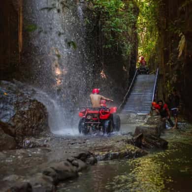 Quad ATV Waterfalls & Barong Caves — photo 3