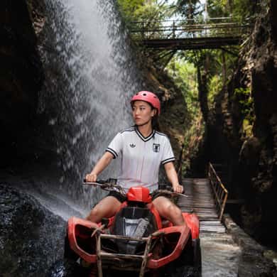 Quad ATV Waterfalls & Barong Caves — photo 4