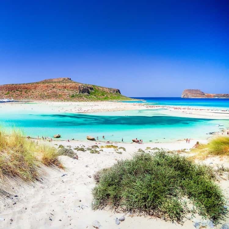 Georgioupoli beach and lagoon (alternative)