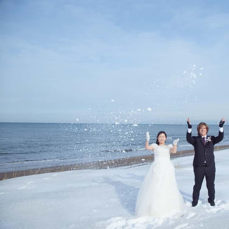 beach pre wedding shoot dress Hokkaido: Private Pre-Wedding Photoshoot with & Kimono Color:Ash Black EVERPRETTY Elegant Chiffon Round dress for mother of bride Shoot ideas tie in many styles