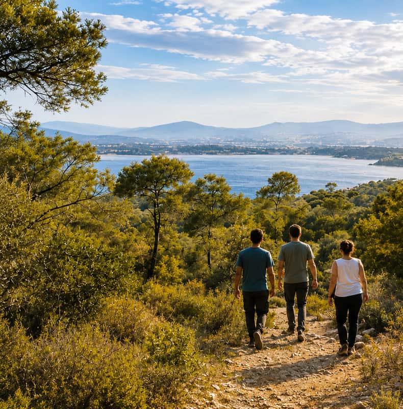 Spetses, Forest Walk, Essential Oil Workshop & Meditation
