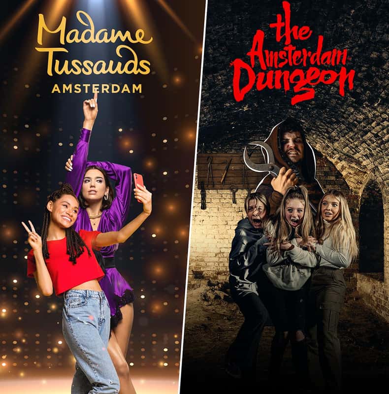 Amsterdam Dungeon + Madame Tussauds: Combo Ticket