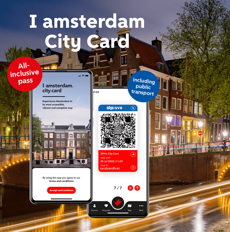 I amsterdam City Card: Museums, Public Transport & Canal Cruise