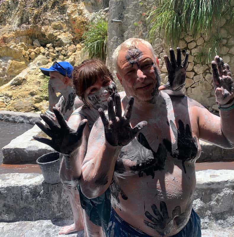 St Lucia Volcanic Wellness: Pitons, Mud Baths, Waterfall & Lunch