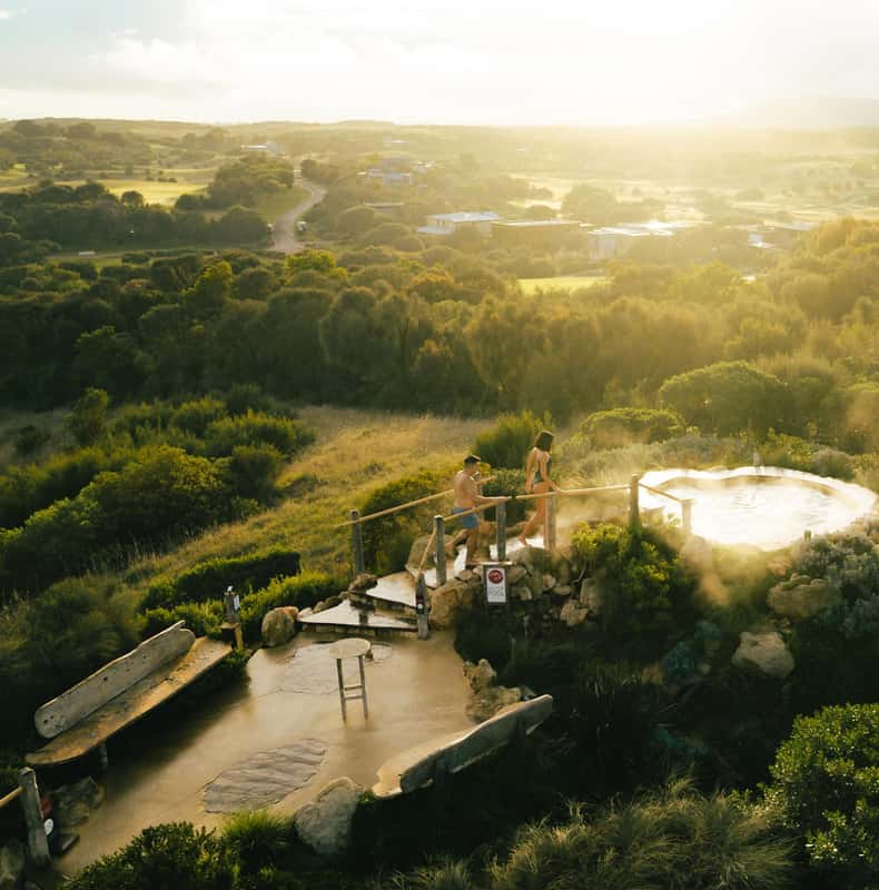 Fingal: Peninsula Hot Springs Entry with Lunch Credit