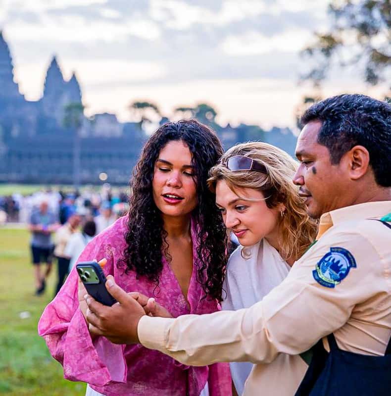 Angkor Wat: wycieczka w małej grupie o wschodzie lub zachodzie słońca