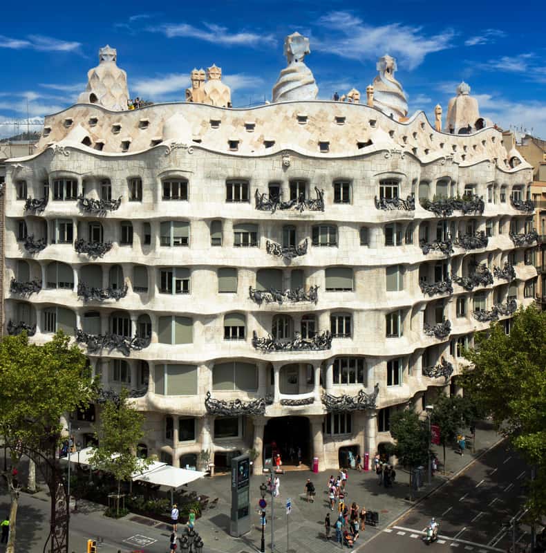 Barcelona: La Pedrera-Casa Milà Ticket & Audio Guide Option — exact product image