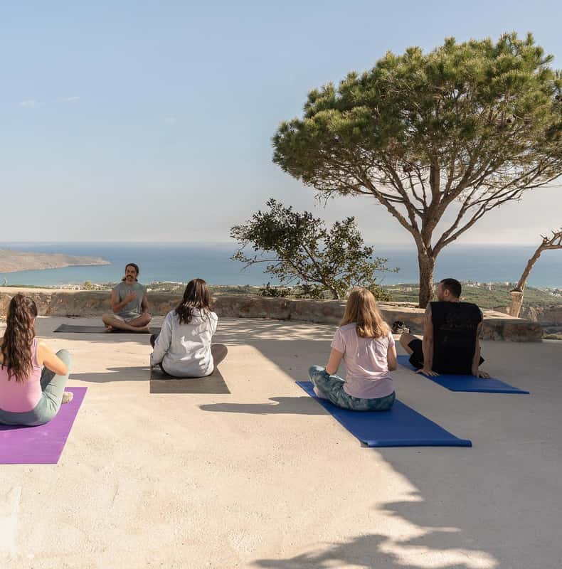 Agia Marina: Mountain Yoga, Pool, and Brunch Retreat
