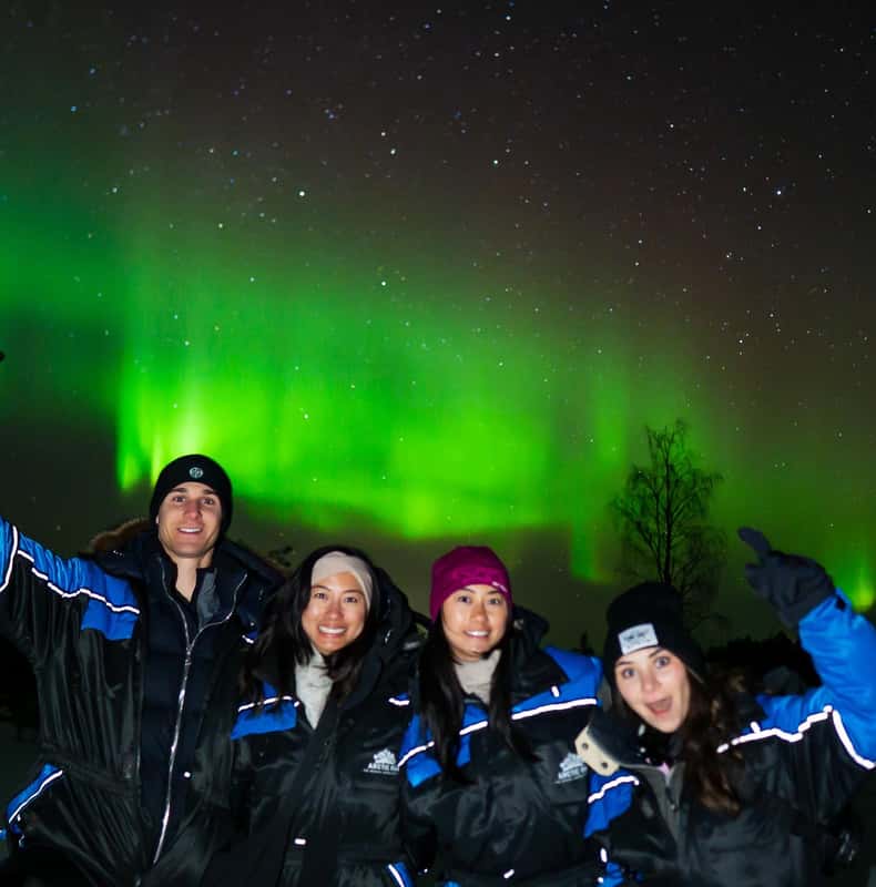 Rovaniemi: Northern Lights Tour with Guaranteed Sightings