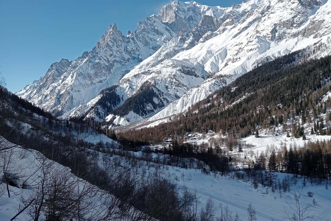 Guidet snesko-tur på Mont Blanc, billede 5