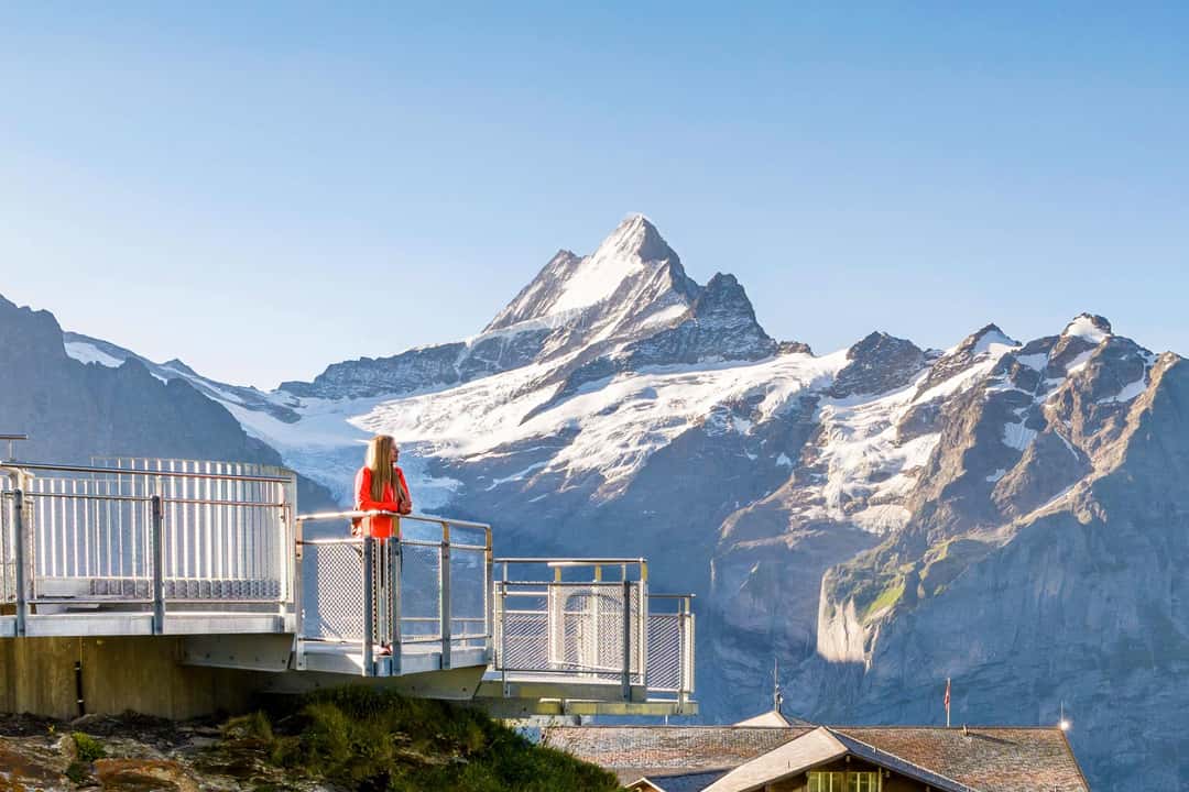 Gondolen upp till Grindelwald First