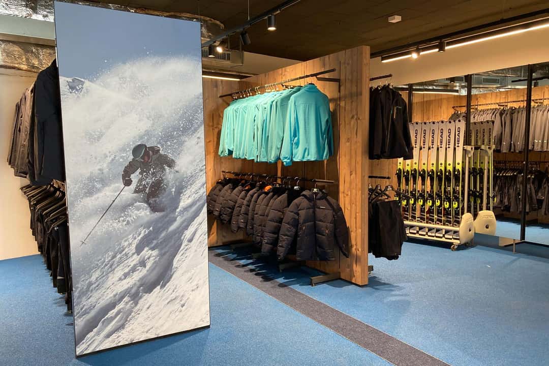 Første tur på ski på Testa Grigia, billede 4