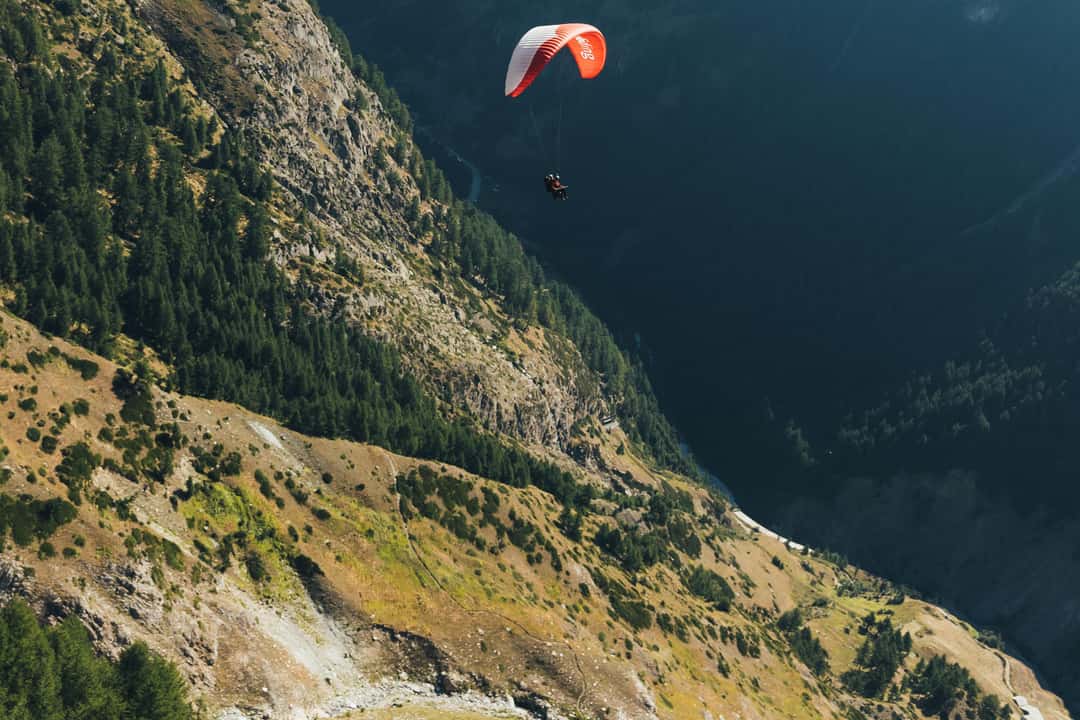 Tandemflyvning med udsigt til Matterhorn, billede 3