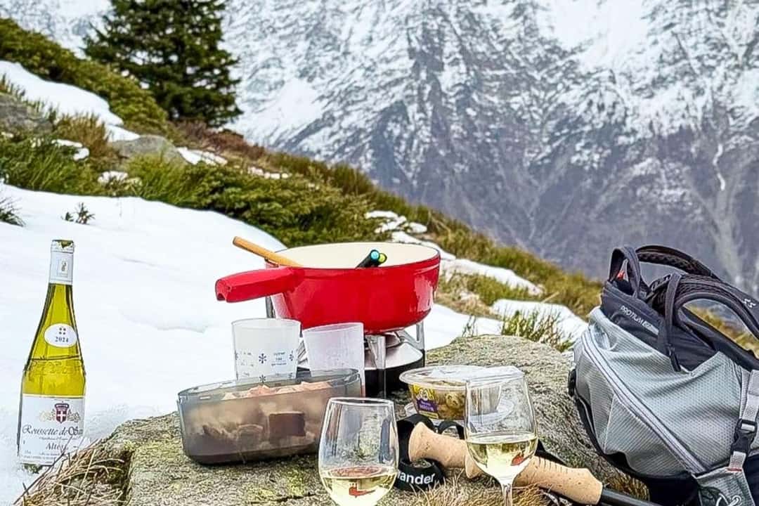 Solnedgångstur med fondue