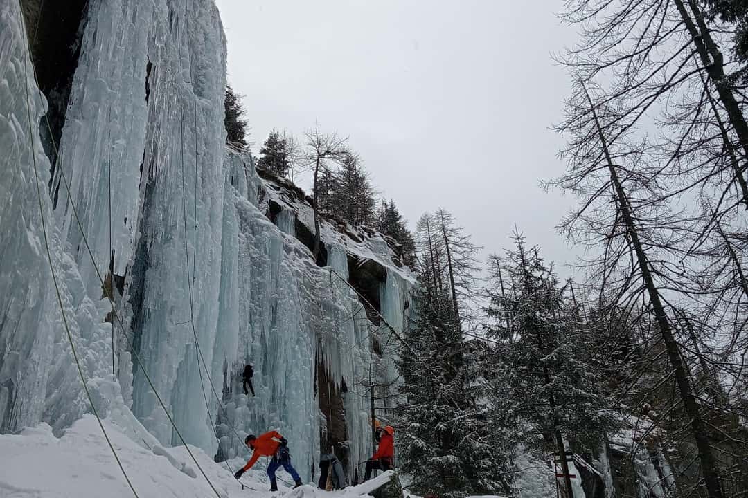 Isklatring i Valsavarenche