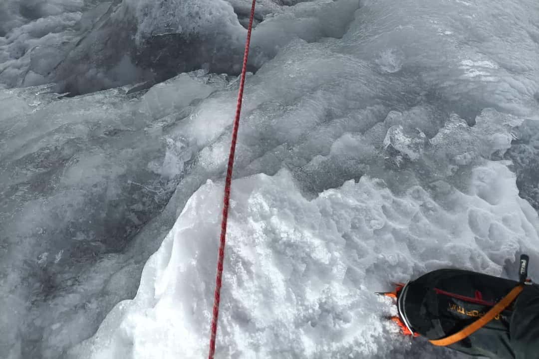 Isklättring på Mer de Glace, bild 2